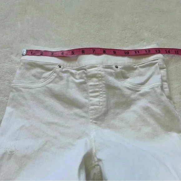 SPANX White Distressed Skinny Jean Leggings Size s - Picture 11 of 14